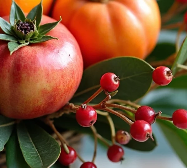 decorating-with-seasonal-fruits-and-botanicals-for-natural-flair